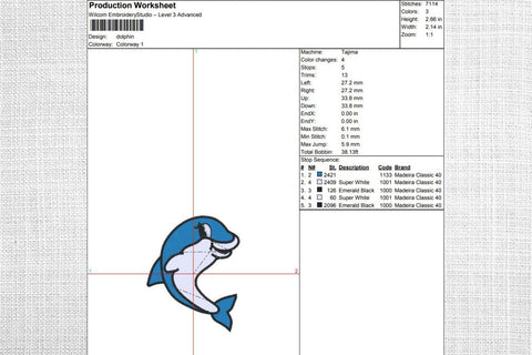 Dolphin Embroidery Designs Embroidery/Applique DESIGNS SvgOcean 