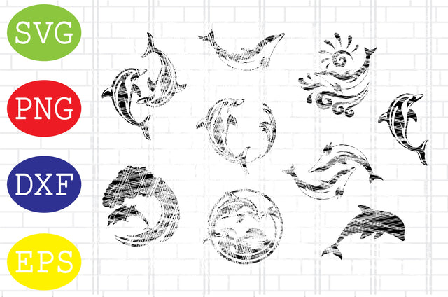 Dolphin Svg, Beach Svg, Ocean Svg, Dolphin Clipart, Dolphins Svg, Summer Svg, Sea Animals Svg, Silhouette Svg, Cricut Svg, Fish Svg SVG DigitalSvgFiles 