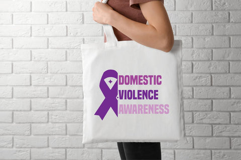 Domestic violence awareness SVG SVG DESIGNISTIC 