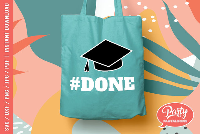 #DONE | graduate, graduation SVG SVG Partypantaloons 