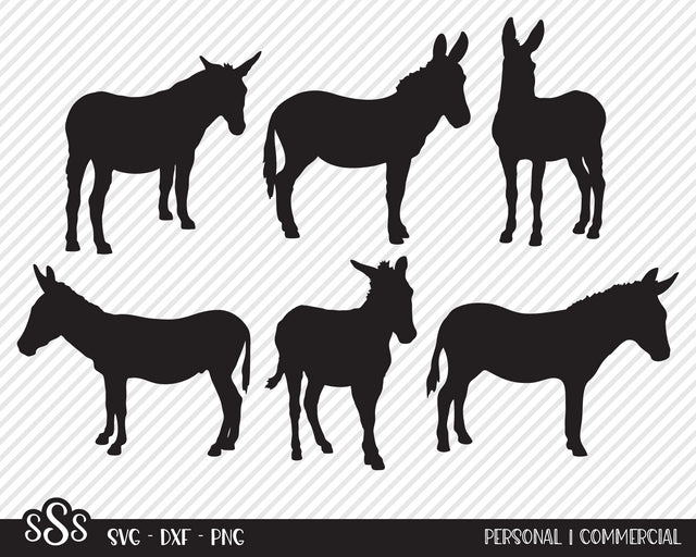 Donkey Bundle | Country SVG SVG Texas Southern Cuts 