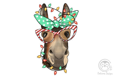 Donkey Christmas Sublimation Sublimation LAM HOANG THUY 