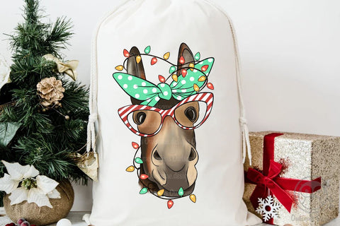 Donkey Christmas Sublimation Sublimation LAM HOANG THUY 