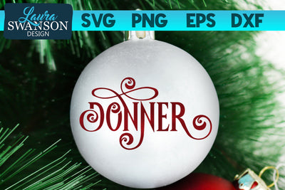 Donner SVG Cut File SVG Laura Swanson Design 