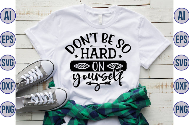 donot be so hard on yourself svg SVG nirmal108roy 