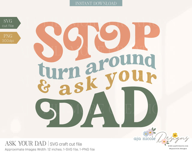 Don't Ask Mom SVG SVG Aja Nicole Designs 