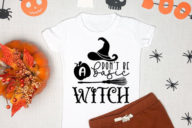 Don't Be A Basic Witch SVG SVG dapiyupi store 