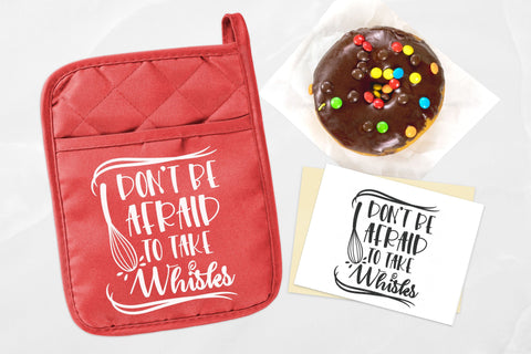 Dont Be Afraid To Take Whisks - SVG, PNG, DXF, EPS SVG Elsie Loves Design 