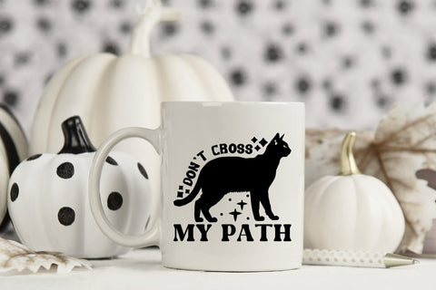 Don't Cross My Path, Retro Halloween SVG SVG CraftLabSVG 