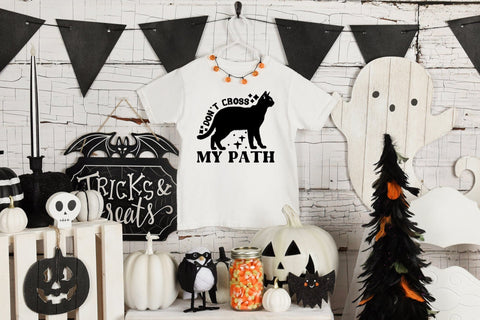 Don't Cross My Path, Retro Halloween SVG SVG CraftLabSVG 