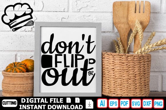 Don't Flip out SVG Craftlabsvg24 