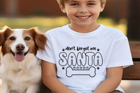 Dont Forget Me Santa SVG Angelina750 
