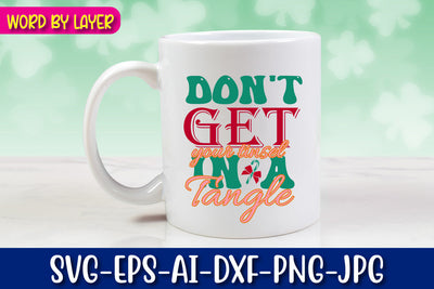 Don't Get Your Tinsel In A Tangle SVG cut file SVG Blessedprint 