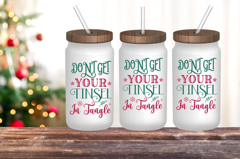Dont get your tinsel in tangle SVG Design SVG Regulrcrative 
