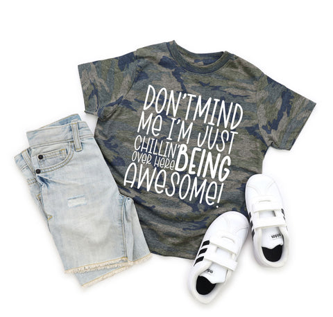 Don't Mind Me I'm Just Chillin' Over Here Being Awesome SVG | Kids Quote SVG | PNG | DXF SVG Toteally SVG 
