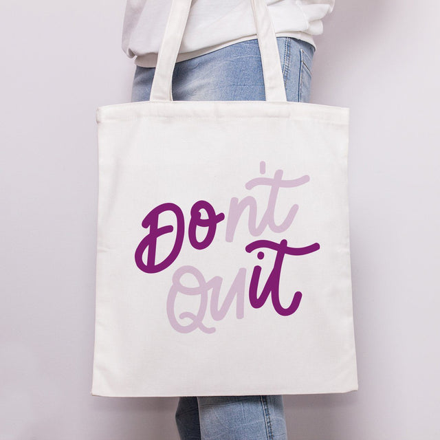 Don't Quit Do It Cut File SVG Cursive by Camille 