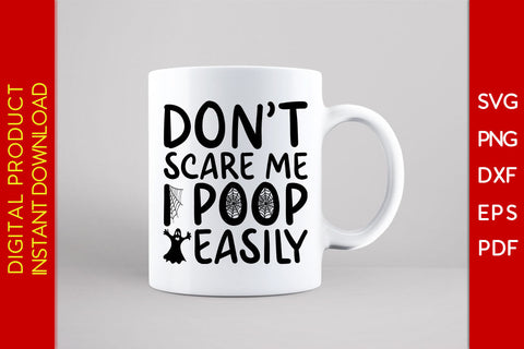 Don't Scare Me I Pop Easily Halloween SVG PNG PDF Cut File SVG Creativedesigntee 