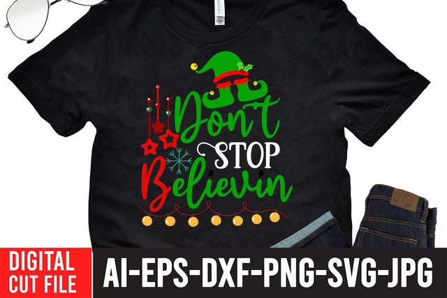Dont Stop Believin SVG Cut File SVG BlackCatsMedia 