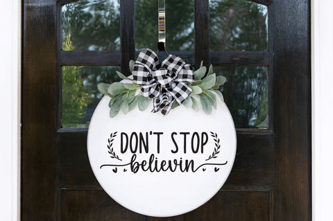 Dont stop believin SVG SVG Regulrcrative 