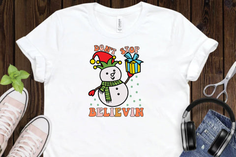 Don't stop believing Sublimation Sublimation Creativeart88 