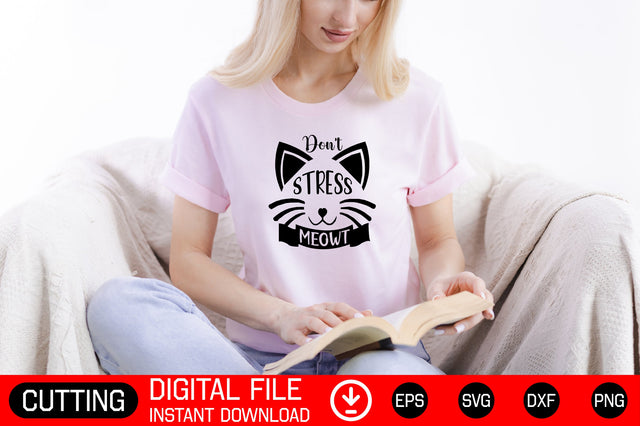 Don't Stress Meowt SVG CraftlabSvg29 