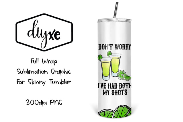 Don't Worry | 20oz Tumbler | Sublimation Tumbler Sublimation DIYxe Designs 