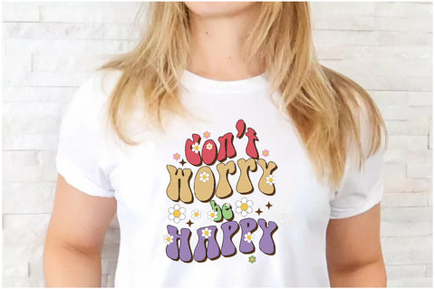 Don’t Worry Be Happy Retro Sublimation Sublimation Jagonath Roy 