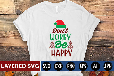 Don't worry be happy SVG cute file SVG Blessedprint 