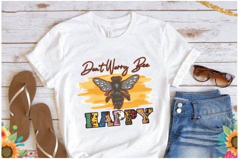 Don't Worry Bee Happy Sublimation Sublimation Jagonath Roy 