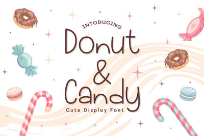 Donut Candy Font tlatoustype 