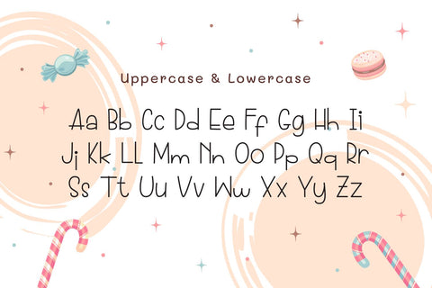 Donut Candy Font tlatoustype 