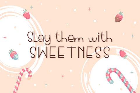 Donut Candy Font tlatoustype 