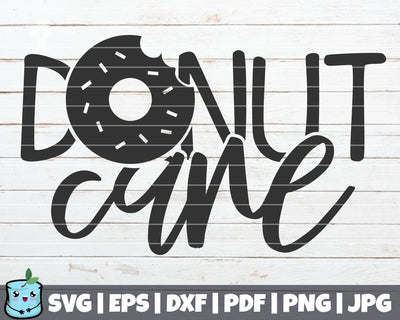 Donut Care SVG MintyMarshmallows 