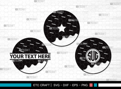 Donut Monogram SVG | Doughnut Svg | Sprinkle Donut Svg | Bakery Svg | Donut Bundle | First Food Svg | Donut Clipart SVG ETC Craft 