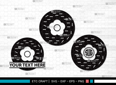 Donut Monogram SVG | Doughnut Svg | Sprinkle Donut Svg | Bakery Svg | Donut Bundle | First Food Svg | Donut Clipart SVG ETC Craft 