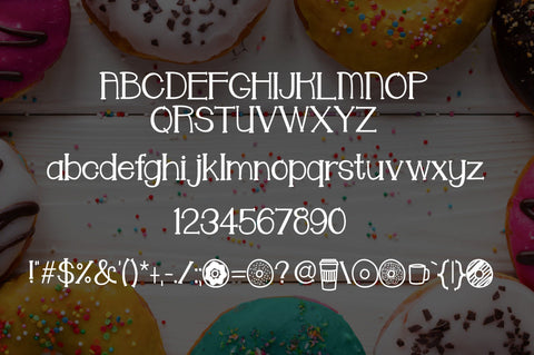 Donut Shoppe Font Kitaleigh 