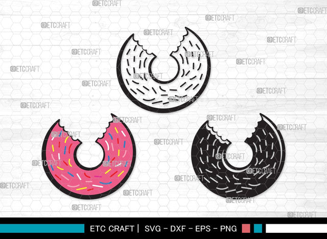 Donut SVG | Doughnut Svg | Sprinkle Donut Svg | Bakery Svg | Donut Bundle | First Food Svg | Donut Clipart SVG ETC Craft 