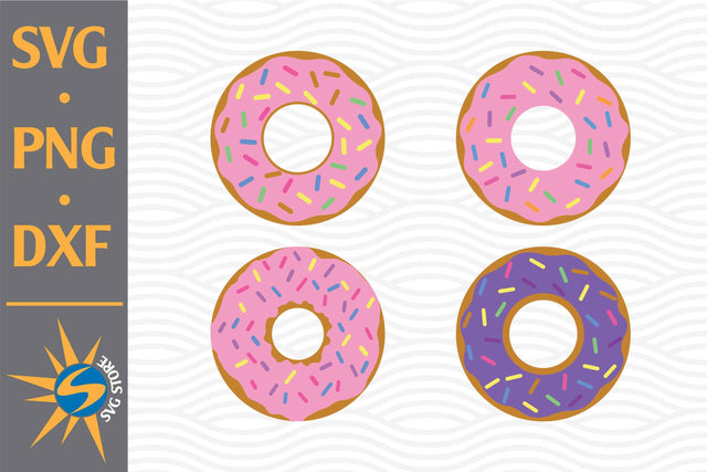 Donut SVG, PNG, DXF Digital Files Include SVG SVGStoreShop 