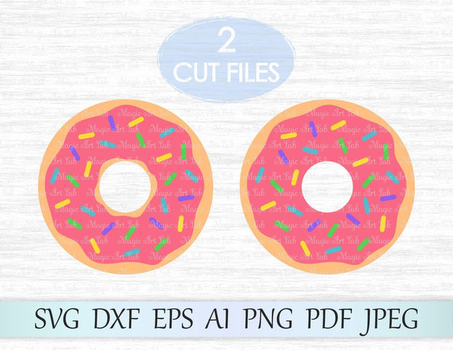 Donuts cut files SVG MagicArtLab 