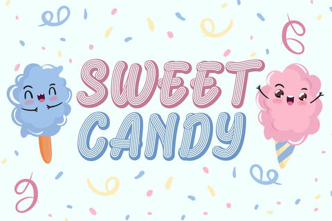 Donuts Kabiren - Quirky Craft Font Font Kotak Kuning Studio 