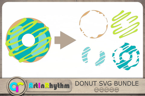 Donuts Svg, Donut Svg Bundle, Doughnuts Svg, Food Svg SVG Artinrhythm shop 