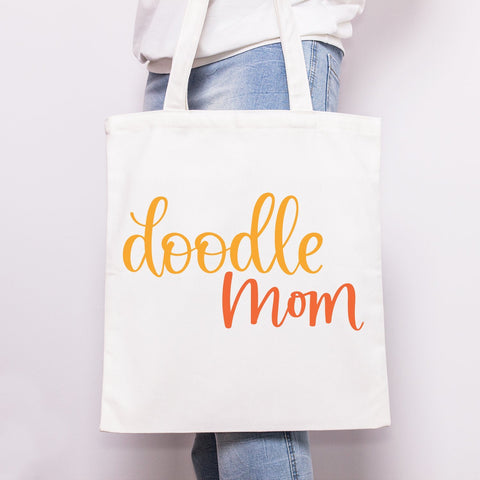 Doodle Mom Hand Lettered Cut File SVG Cursive by Camille 