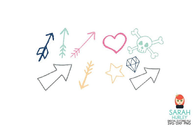 Doodle Set 2 SVG Sarah Hurley 