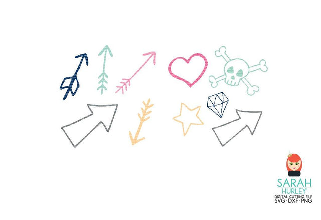 Doodle Set 2 SVG Sarah Hurley 