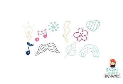 Doodle Set 3 SVG Sarah Hurley 