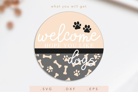 Door Hanger SVG | Wooden Sign SVG | Farmhouse Sign SVG | Welcome Sign SVG SVG Nanda Bayu 