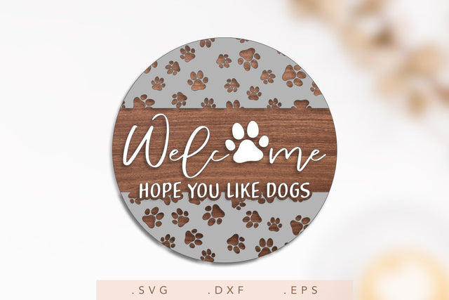 Door Hanger SVG | Wooden Sign SVG | Farmhouse Sign SVG | Welcome Sign SVG SVG Nanda Bayu 