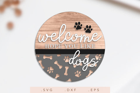 Door Hanger SVG | Wooden Sign SVG | Farmhouse Sign SVG | Welcome Sign SVG SVG Nanda Bayu 
