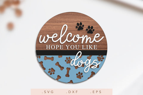Door Hanger SVG | Wooden Sign SVG | Farmhouse Sign SVG | Welcome Sign SVG SVG Nanda Bayu 