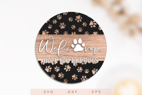 Door Hanger SVG | Wooden Sign SVG | Farmhouse Sign SVG | Welcome Sign SVG SVG Nanda Bayu 